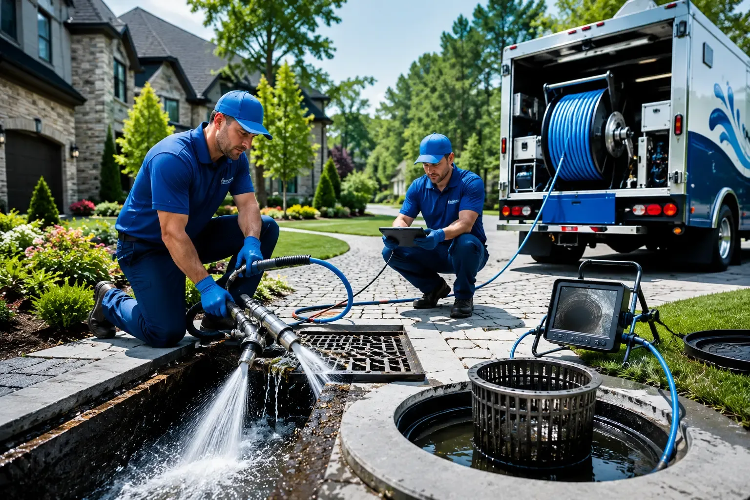 Local outdoor drain cleaning professionals in Martinsburg, IA